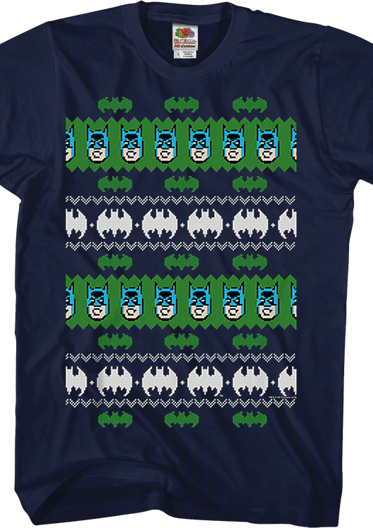 Batman Ugly Faux Knit DC Comics T-Shirt - main product image