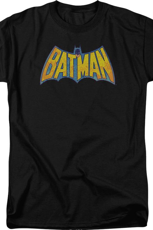 Batman Vintage Bat-Shaped Logo DC Comics T-Shirt - main product image