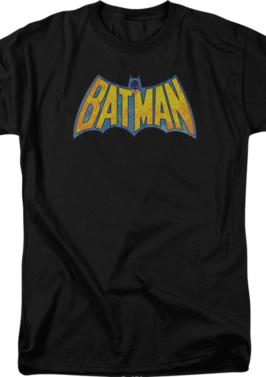 Batman Vintage Bat-Shaped Logo DC Comics T-Shirt - main product image