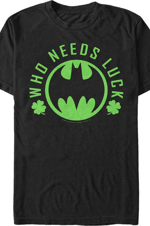 Batman Who Needs Luck DC Comics T-Shirtmain product image