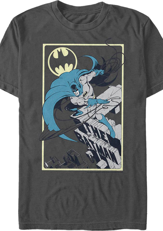 Batman Rooftop Batarang DC Comics T-Shirt - main product image
