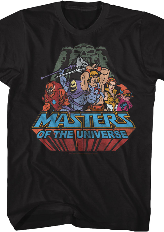 Battle For Grayskull Masters of the Universe T-Shirt - main product image