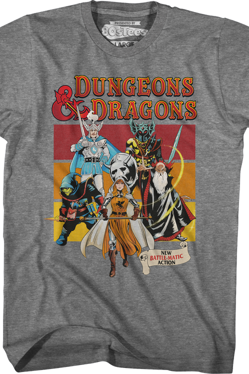 Battle-Matic Action Dungeons & Dragons T-Shirt - main product image