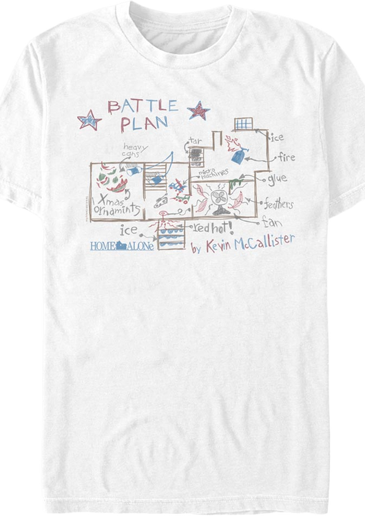 Battle Plan Home Alone T-Shirt - main product image