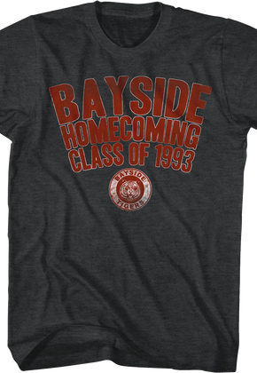 Bayside Homecoming Class Of 1993 Saved By The Bell T-Shirt