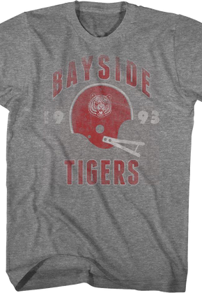 Bayside Tigers Football Helmet Saved By The Bell T-Shirt