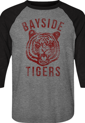 Bayside Tigers Saved By The Bell Raglan Baseball Shirt