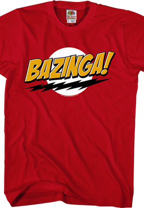 Bazinga T-Shirt The Big Bang Theory