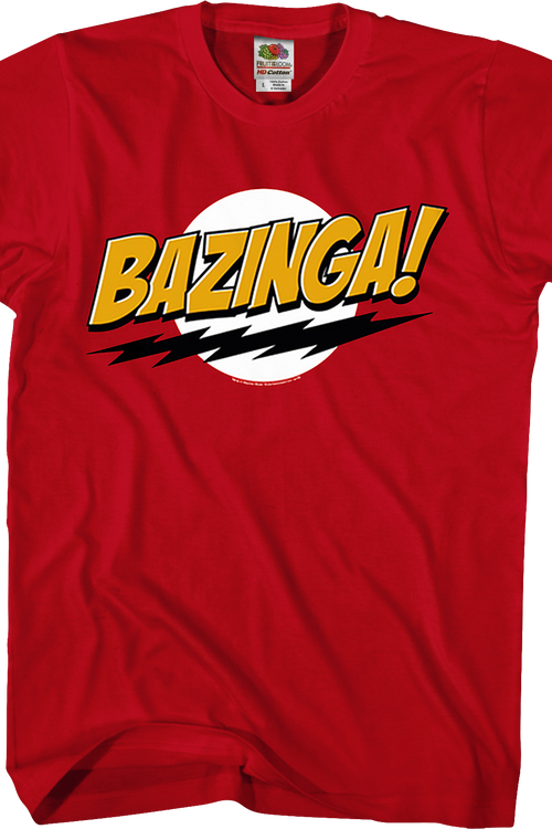 Bazinga T-Shirt The Big Bang Theorymain product image