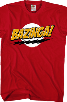 Bazinga T-Shirt The Big Bang Theory