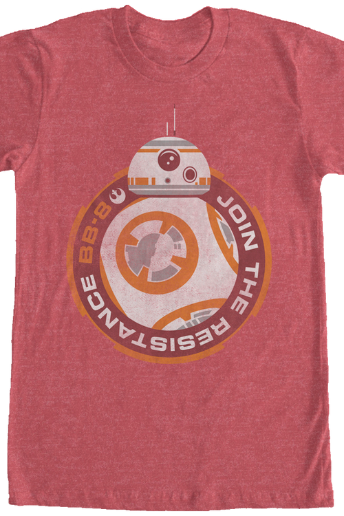 BB-8 Join The Resistance Star Wars T-Shirtmain product image