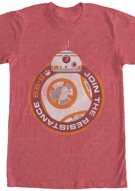 BB-8 Join The Resistance Star Wars T-Shirt - main product image