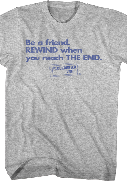 Be A Friend Blockbuster T-Shirt - main product image