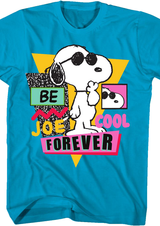 Blue Be Joe Cool Forever Peanuts T-Shirt - main product image