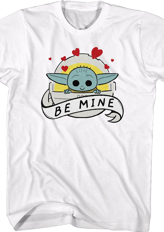 Be Mine Mandalorian Star Wars Shirt T-Shirt - main product image