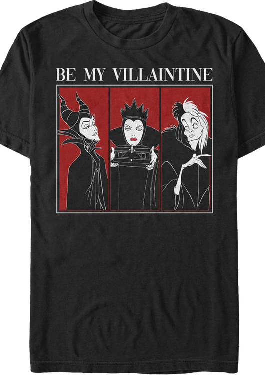 Be My Villaintine Disney T-Shirt - main product image