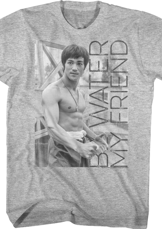 Be Water My Friend Bruce Lee Shirt - main product image