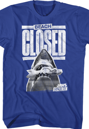 Beach Closed Jaws T-Shirt