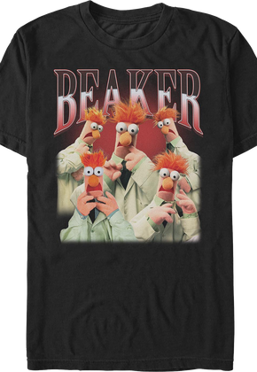 Beaker Collage Muppets T-Shirt