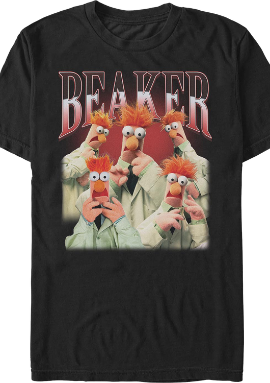 Beaker Collage Muppets T-Shirt - main product image