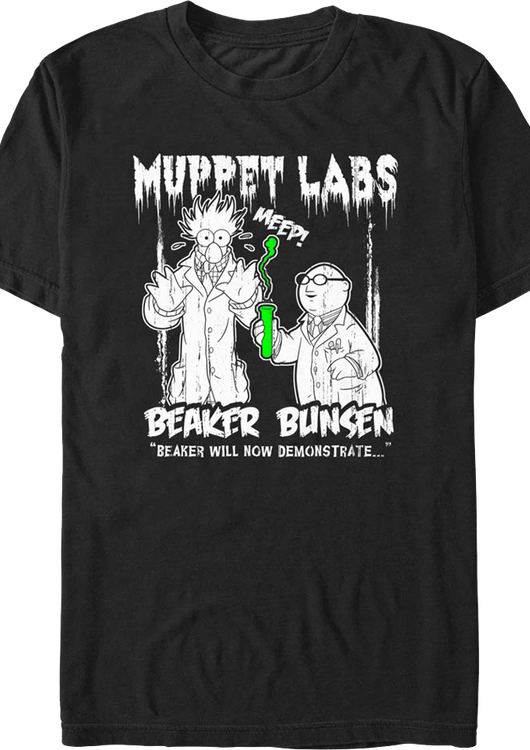 Beaker Will Now Demonstrate Muppets T-Shirt - main product image