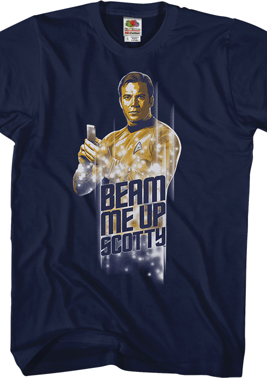 Beam Me Up Scotty Star Trek T-Shirt - main product image