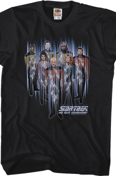 Beaming Up Star Trek The Next Generation T-Shirt