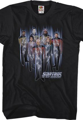 Beaming Up Star Trek The Next Generation T-Shirt