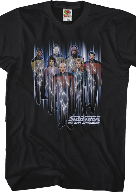 Beaming Up Star Trek The Next Generation T-Shirt - main product image