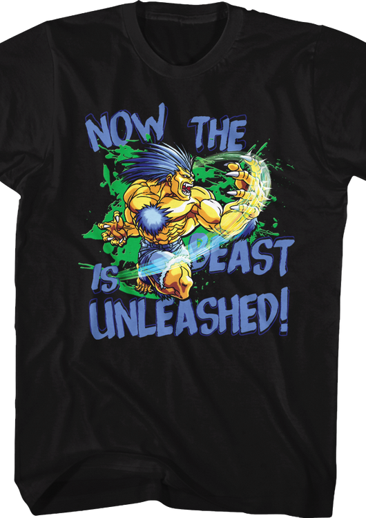 Beast Is Unleashed Street Fighter T-Shirt - main product image