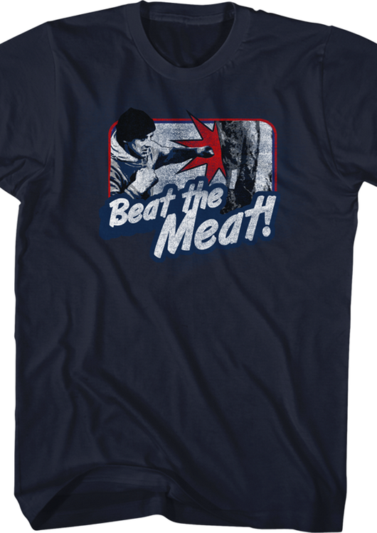 Beat The Meat Rocky T-Shirt - main product image