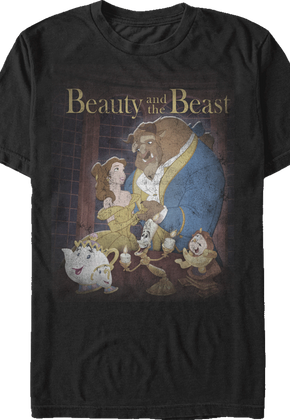 Beauty And The Beast Poster Art T-Shirt