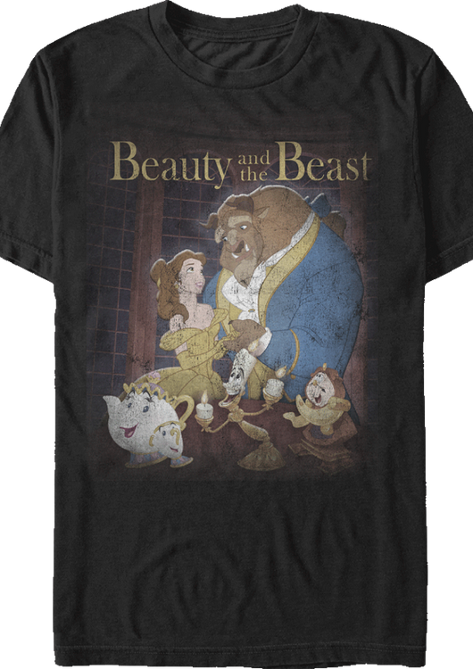 Beauty And The Beast Poster Art T-Shirt - main product image