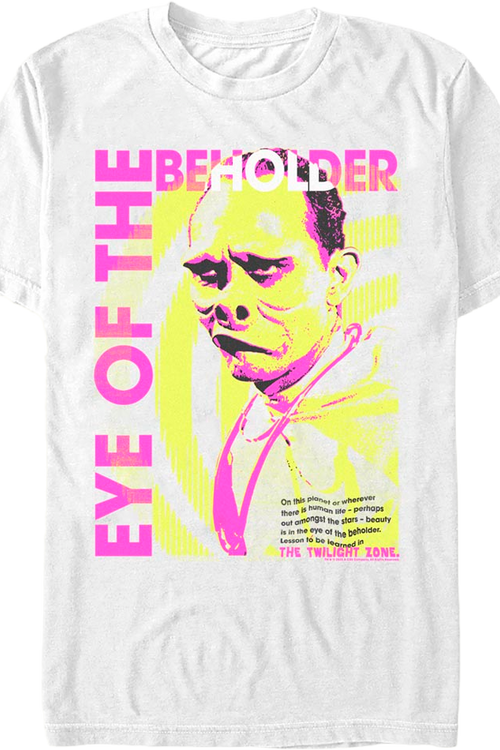 Beauty Is In The Eye Of The Beholder Twilight Zone T-Shirtmain product image