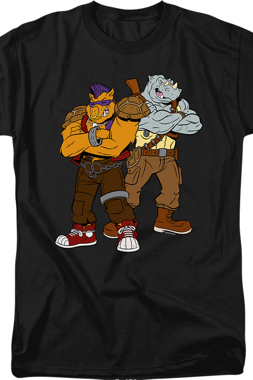 Bebop And Rocksteady Teenage Mutant Ninja Turtles T-Shirtmain product image