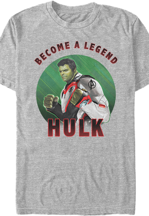 Become A Legend Incredible Hulk Avengers Endgame T-Shirt