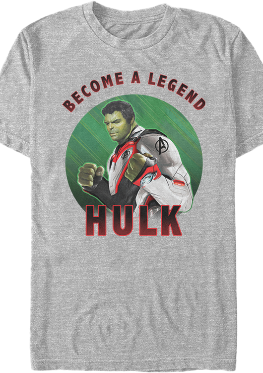 Become A Legend Incredible Hulk Avengers Endgame T-Shirt - main product image