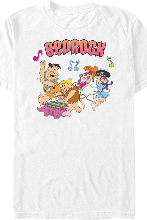 Bedrock N Roll Flintstones T-Shirtmain product image