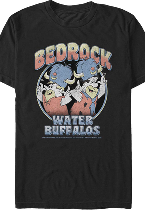 Bedrock Water Buffaloes Flintstones T-Shirt
