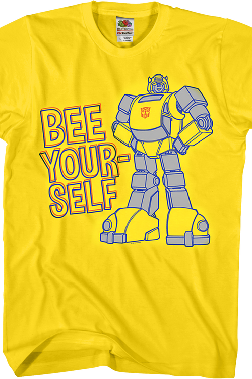 Bee Yourself Bumblebee Transformers T-Shirtmain product image