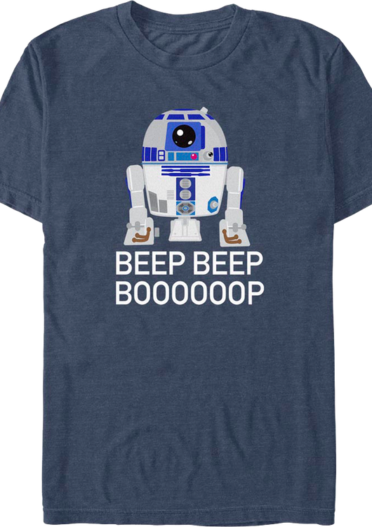 Beep Beep Boop R2-D2 Star Wars T-Shirt - main product image