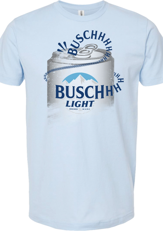 Beer Can Echo Busch Light T-Shirt - main product image