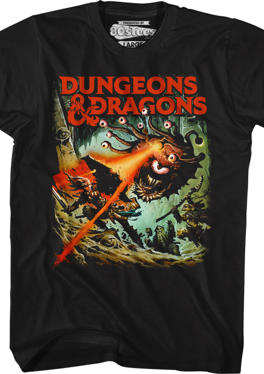 Beholder Battle Dungeons & Dragons T-Shirt - main product image