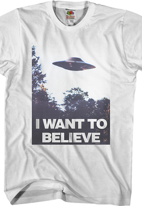 Believe Poster X-Files T-Shirt