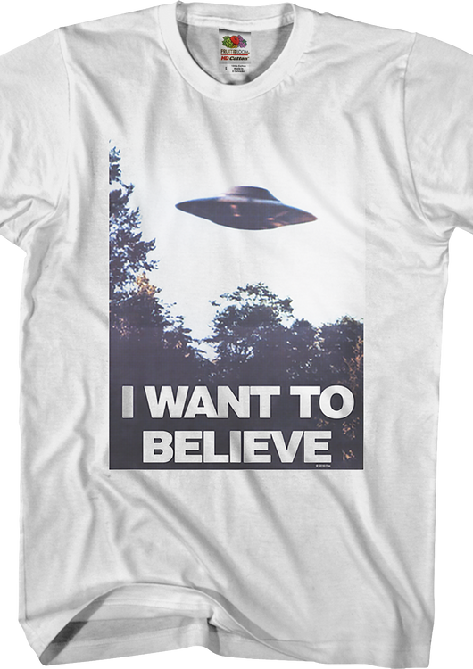 Believe Poster X-Files T-Shirt - main product image