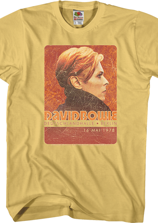 Berlin Poster David Bowie T-Shirt - main product image