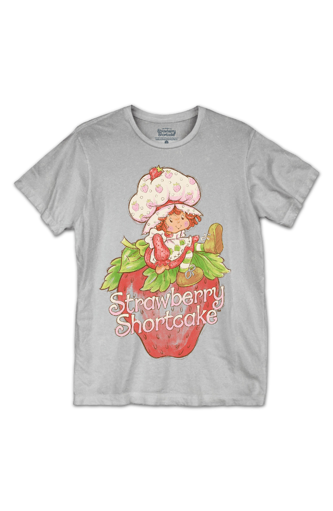 Crushed 3/4 Sleeve 'Berry' Shirt