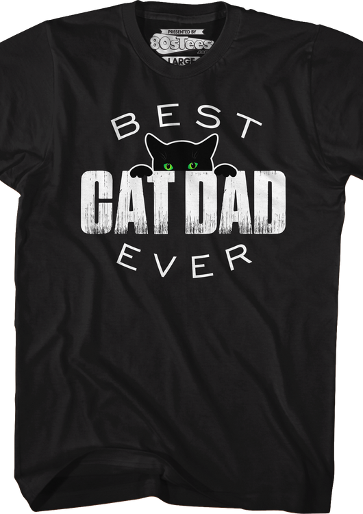 Best Cat Dad Ever T-Shirt - main product image