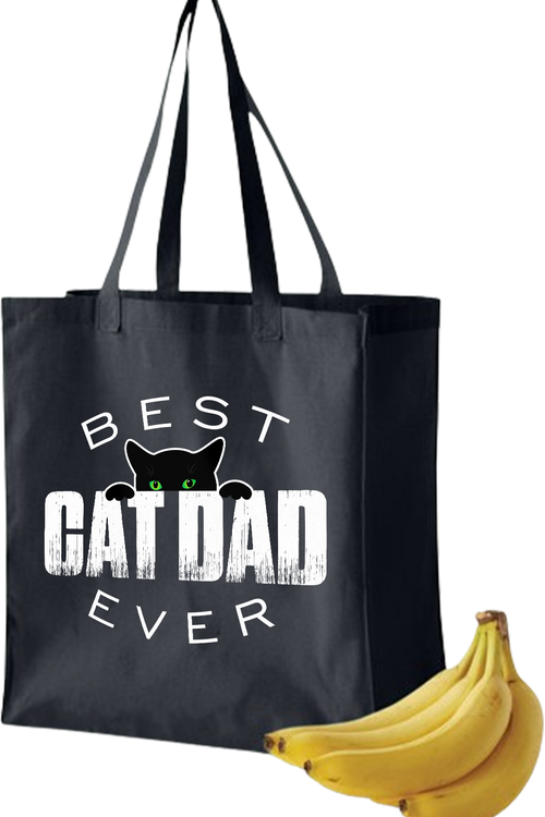 Best Cat Dad Ever Tote Bagmain product image