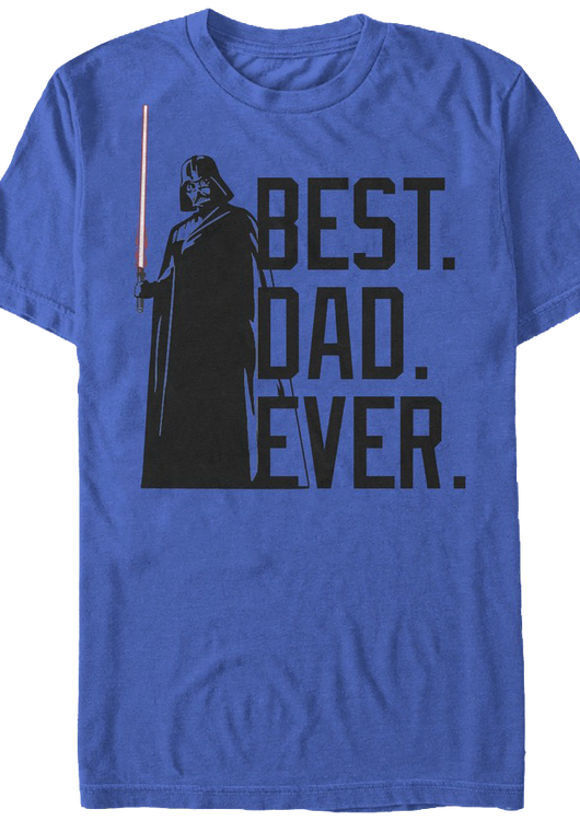 Best Dad Ever Star Wars T-Shirt - main product image